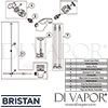 Bristan Club Dual Flow Basin Mixer Tap Pop-Up Waste Spares
